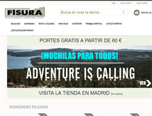 Tablet Screenshot of fisura.org